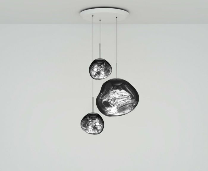 MELT LED TRIO CHROME