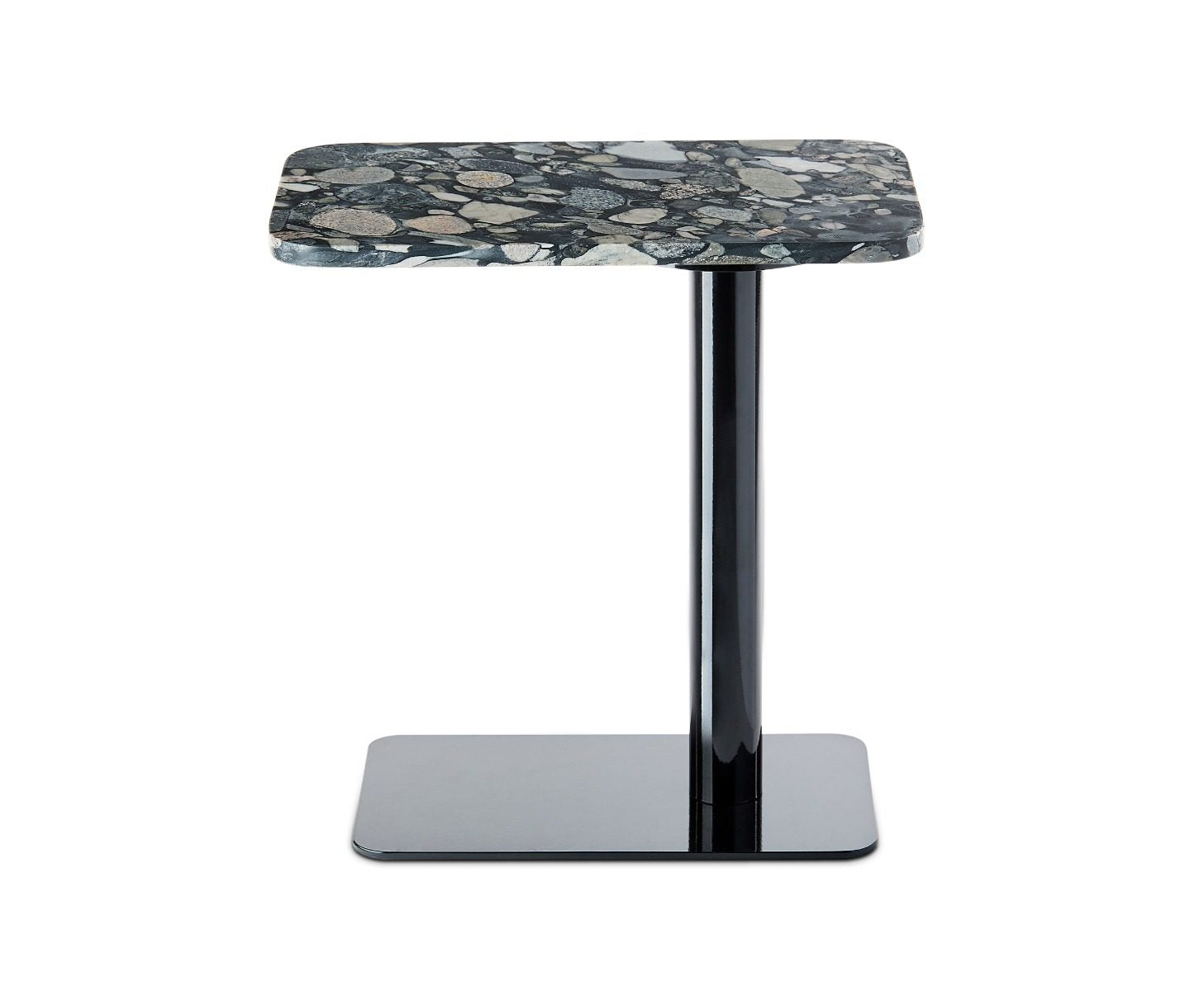 PEBBLE TABLE RECTANGLE BLACK