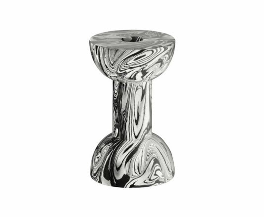 SWIRL DUMBBELL CANDLEHOLDER